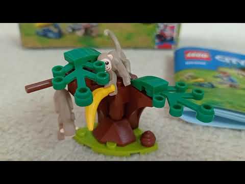 Конструктор LEGO City Спасательный вездеход для зверей 74 детали (60300)