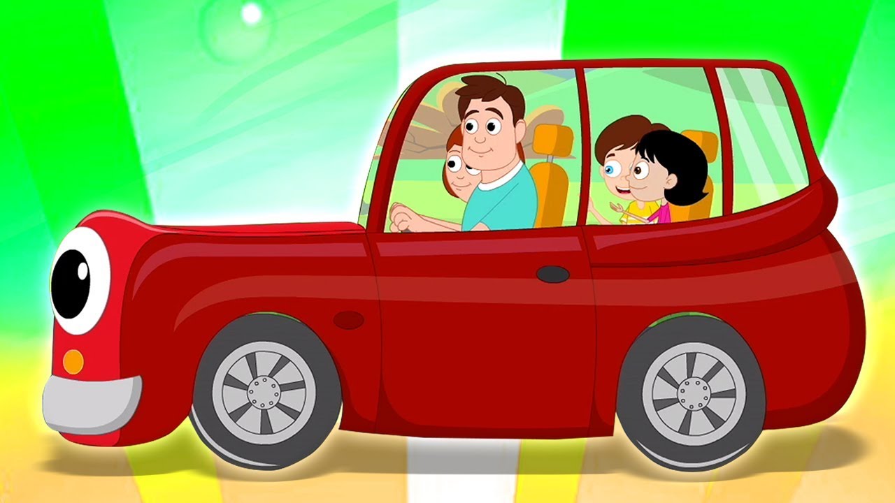 Daddys Rouge Voiture Chanson Pour Enfants Comptines Daddy S Red Car Kids Tv Francaise Youtube