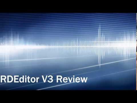 RDEditor V3 review, voice actions, syntax highlighting, etc!