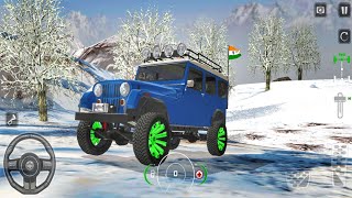 Off Road King: Snow Mountain Extreme Driving | Classic 4x4 Jeep Android Gameplay screenshot 4