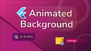 Animated background in Flutter - animated_background package