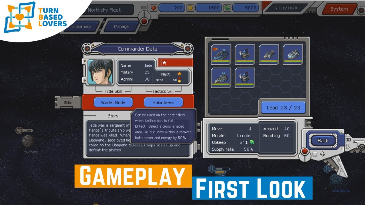 Chaos Galaxy - Pixel-art Turn-based War Game - First Look