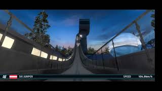 Ski Jumping Pro. #skijumping  #gaming #viral #shorts screenshot 3