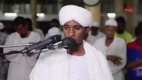 اجمل تلاوة سودانية " من سورة الاسراء "ــ الشيخ ادم البله