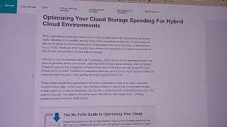 Optimizing Your Cloud Storage Spending For Hybrid Cloud Environments