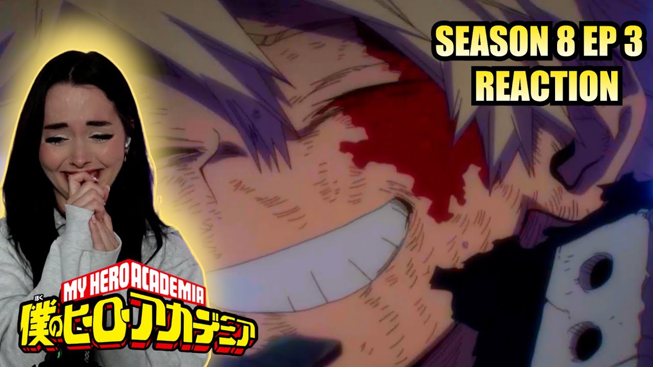 THE FINAL BOSS!! MY HERO ACADEMIA SEASON 8 EPISODE 3 REACTION