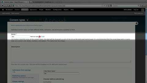 42. How to add a new content type (a Drupal how-to)
