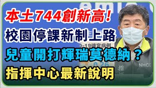 【完整版】確診逼近千例「史上最高」！本土744境外189例　陳時中最新說明(20220413/1400)｜三立新聞網 SETN.com