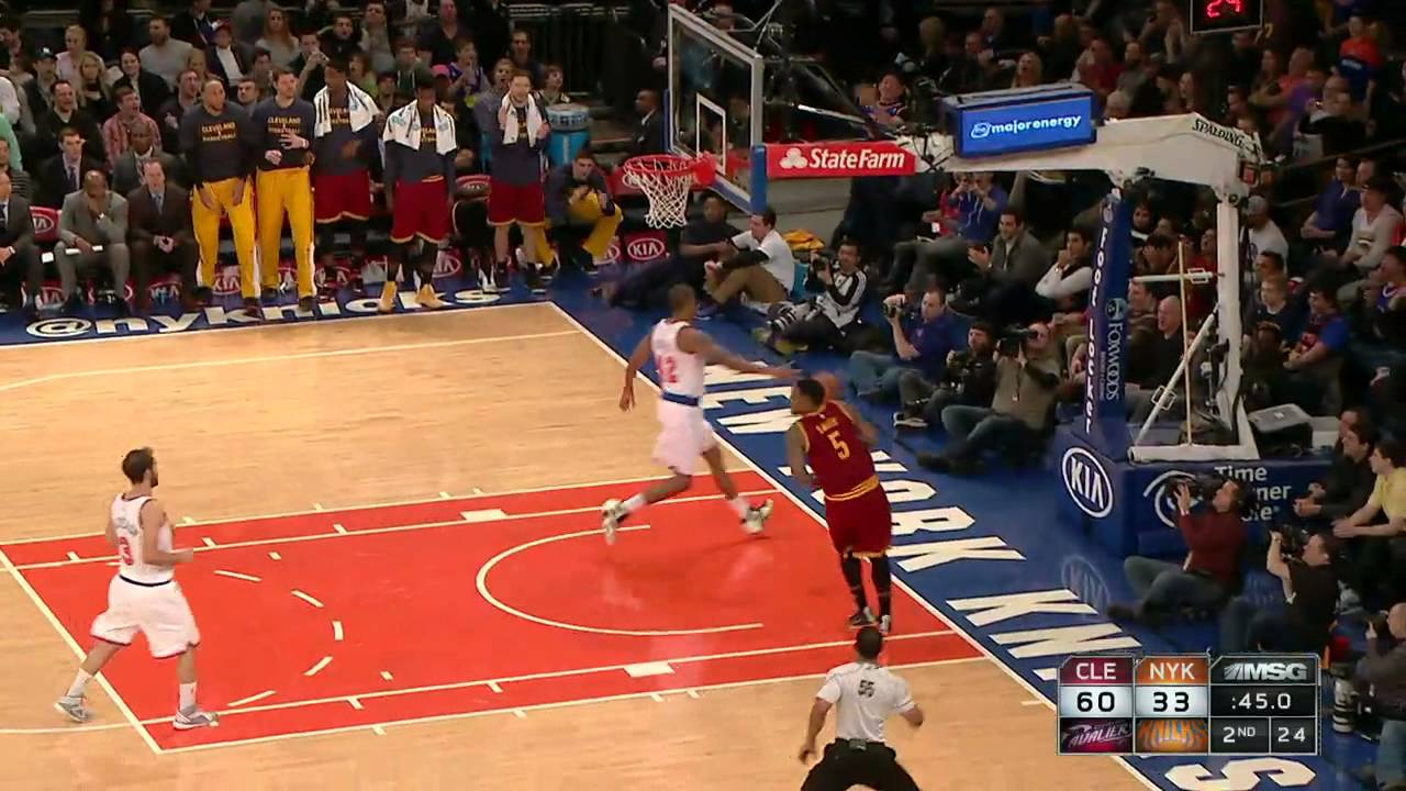 Cleveland Cavaliers vs New York Knicks - Full Game Highlights | February 22, 2015 | NBA 2014-15