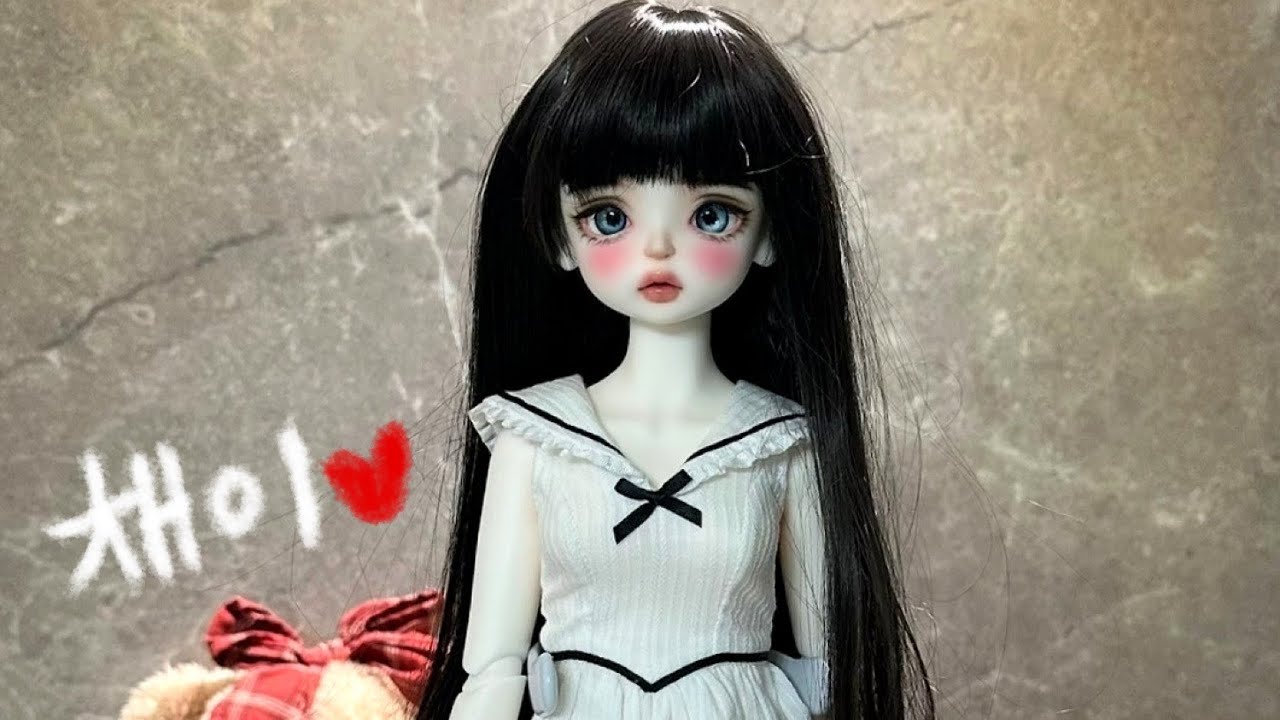 🎁 치카비 미니 카나리아 BJD 개봉기 🖤 | 설렘 가득 생일 선물 + 메쿠 원정 후기 ✨