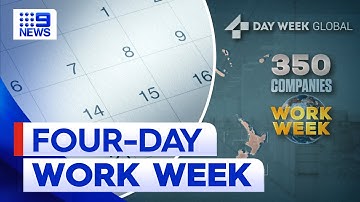 Four-day work week movement plans to shrink hours without cuts in pay | 9 News Australia