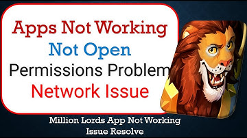 How To Fix Unfortunately, Million Lords App has stopped | Keeps Crashing Problem in Android