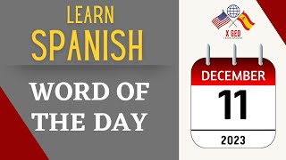 Learn Spanish ► WORD OF THE DAY ► How to Say [doubt] in Spanish ► DAILY PHRASE 12/11/23 ► #XGEO