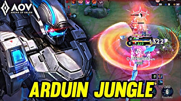 AOV : ARDUIN GAMEPLAY | IN JUNGLE - ARENA OF VALOR LIÊNQUÂNMOBILE ROV