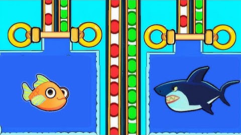 save the fish / pull the pin level android games save fish game pull the pin puzzle / android game