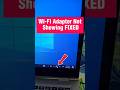 EASY TRICK to FIX WiFi Not Showing on Windows 10