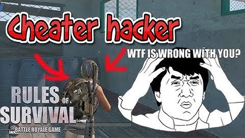 Karma!!! How to spot Hackers in Rules Of Survival Multiplayer online game