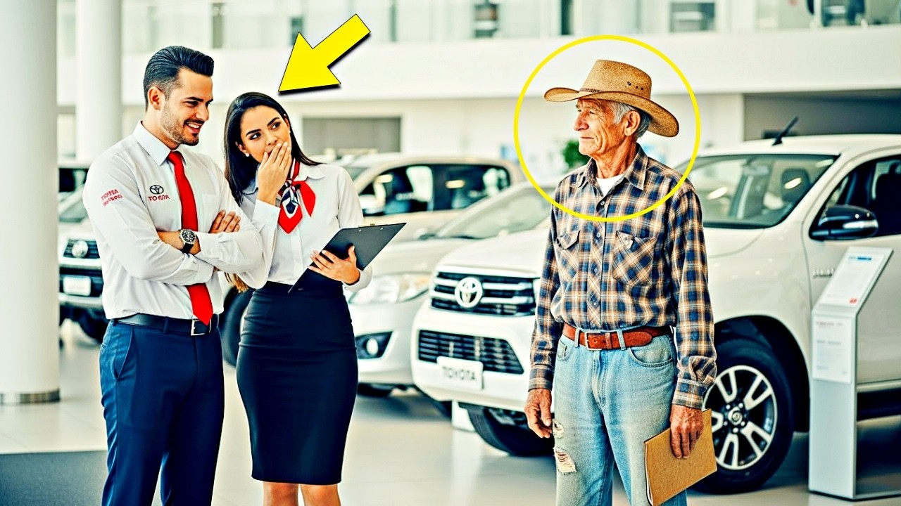 “Pode procurar usada” — disseram ao homem de botina… sem saber quem era