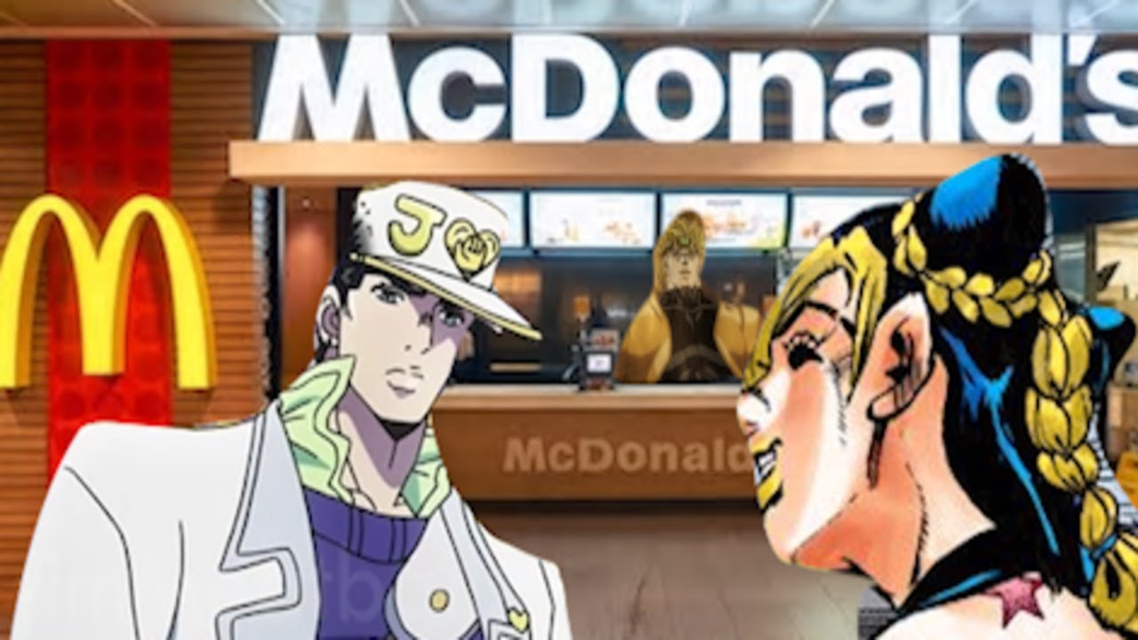 Jotaro and Jolyne Go To McDonald's YouTube