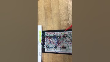 Seven segment display two bit counter (EEGR211 Lab 2)