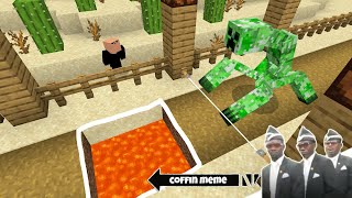 Traps For Mutant Creatures In Minecraft Part 3 - Coffin Meme