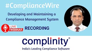 Meet Amit Chaurasia @JKLakshmiCementLimited | Developing a Compliance Management System | Complinity