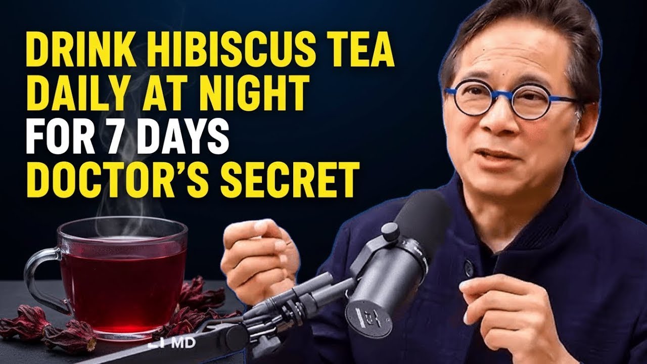 1 CUP of HIBISCUS TEA Before Bed—This Happen To Your Body Immediately! | Dr. William Li