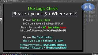 TECH - How to have better Passwords using Logic vs Memorization from an Expert  Password Plumber
