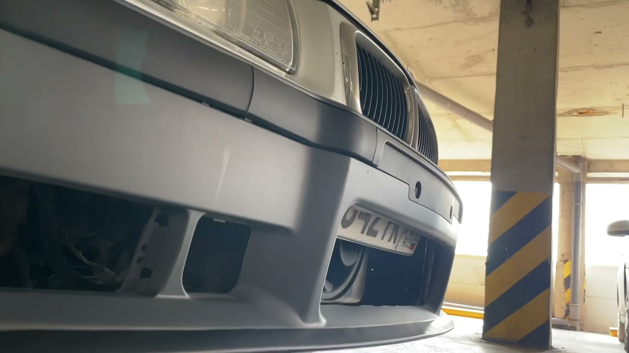 Bash barЫ на Bmw E36. Быстросъемные бампера.