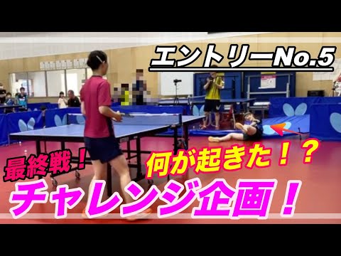 【試合】チャレンジ企画最終戦！大接戦！まさかの結末！？【Kenta Matsudaira】