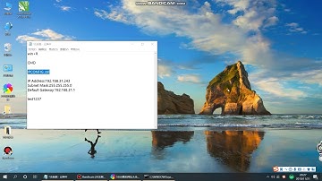 How to set Toyocut machine netcable connection