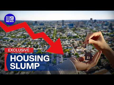 New data reveals extent of South Australia’s property market slump | 9 News Australia