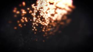 Fire Pixel Logo - After Effects Template