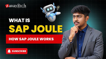 What is SAP Joule | How SAP Joule Works | ZaranTech