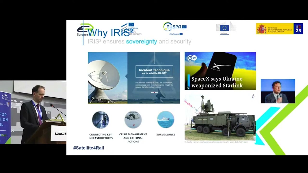 Satellite4Rail - IRIS2 - EU Satellite Communication as an Option for ERTMS