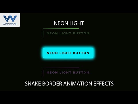 Neon Light Button