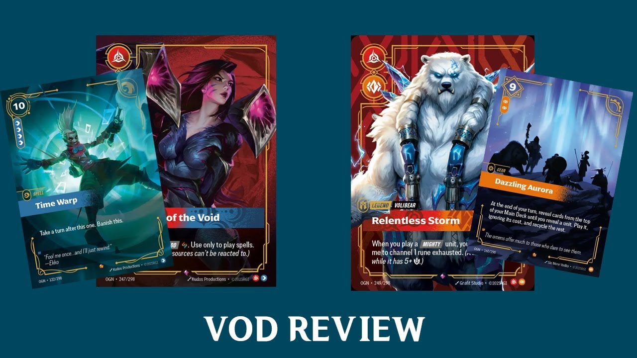 Kai'sa VS Aurora Volibear - Riftbound BO3 Gameplay VOD review