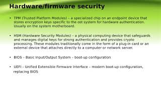 CompTIA Security+| Domain-3  Architecture & Design  | 3.3 Secure System Design