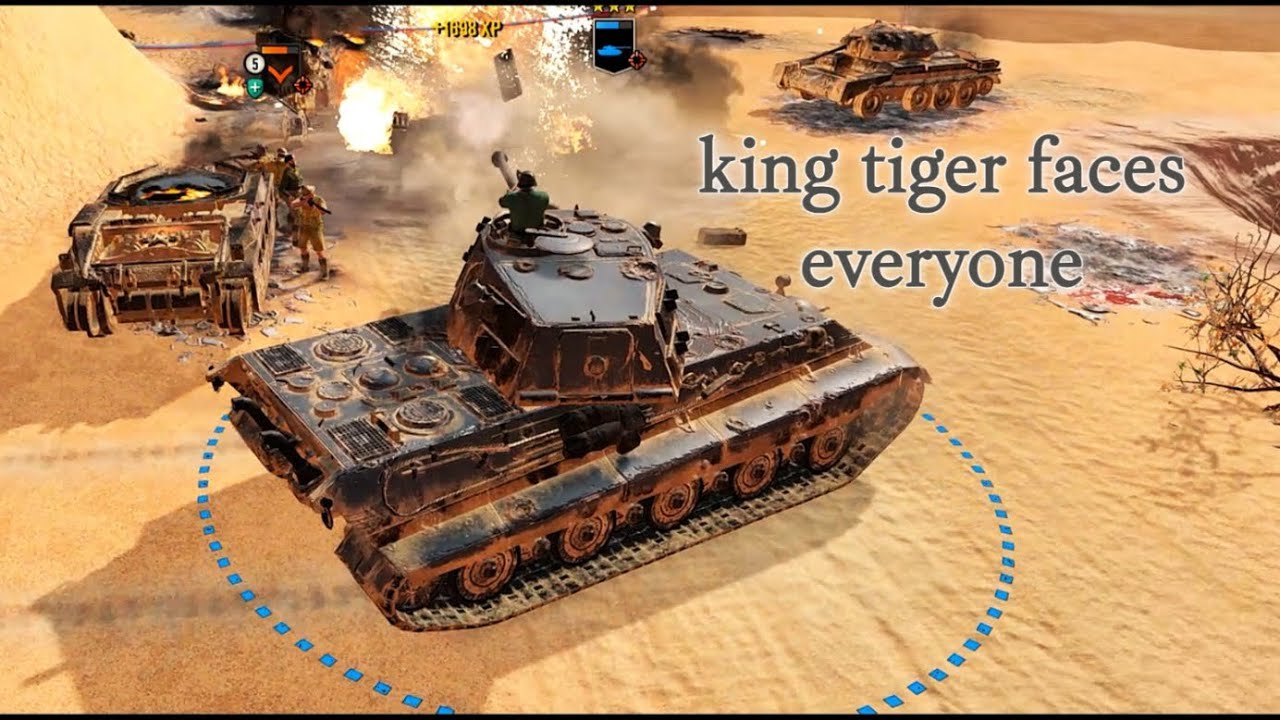 company of heroes 3 king tiger faces everyone (RTX5070)
