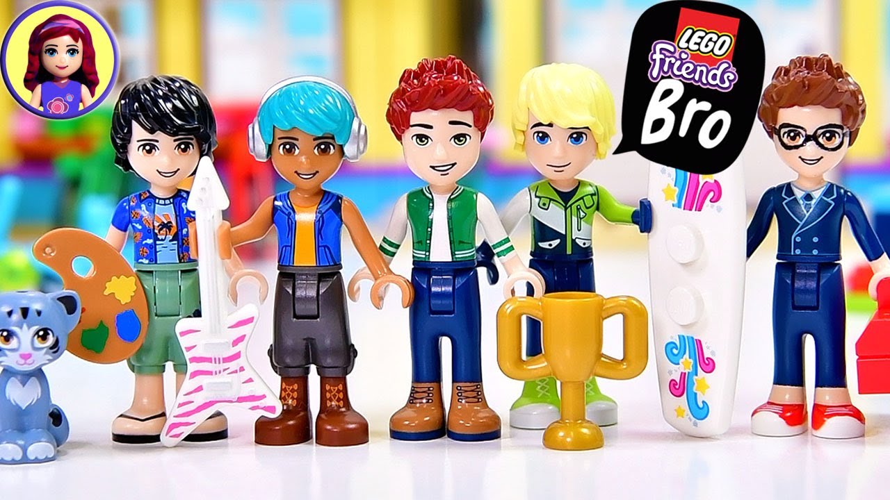 ⁣What if Lego Friends were Boys??? 😱 - Doll repaint