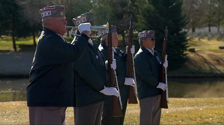 Honor Guard stands at funerals for veterans they n...