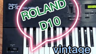 ROLAND D10 kahit luma na maganda padin ang tunog...(watch)rock n roll...