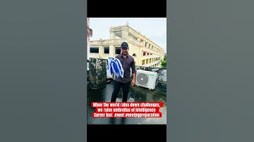 When the world rains down challenges, we raise umbrellas of Intelligence Career inst  #neet