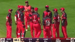 Liton Das out by Shakib Al Hasan Bowling. GT 20. Shakib vs Liton Das.shakibalhasan litondas