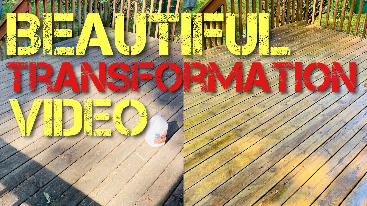Pressure Washing Patios And Decks, Satisfying Cleaning Video
