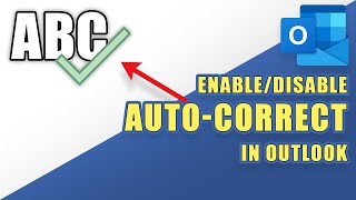 Celebrity Outlook - How to Enable/Disable AUTO-CORRECT  (easily!) Net Worth