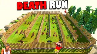 SHINCHAN DEATH RUN vs CHOP TEAM & HAMID TEAM in Animal Revolt Battle Simulator Hindi | WHO CAN PASS?