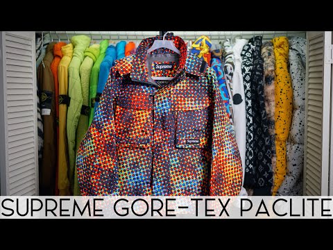 SUPREME GORE-TEX PACLITE Jacket GRAIL! The PATTERN is MAD