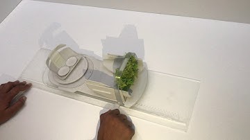 A 1:8 scale working prototype for an early design draft of my Final Project.