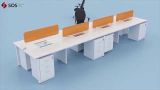 Lineo Workstation SOS, Spacewood Office Solutions